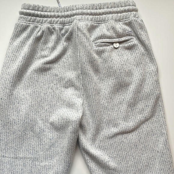 Depart West sweater texture fleece lined elastic waist 2 pocket joggers - Picture 7 of 9